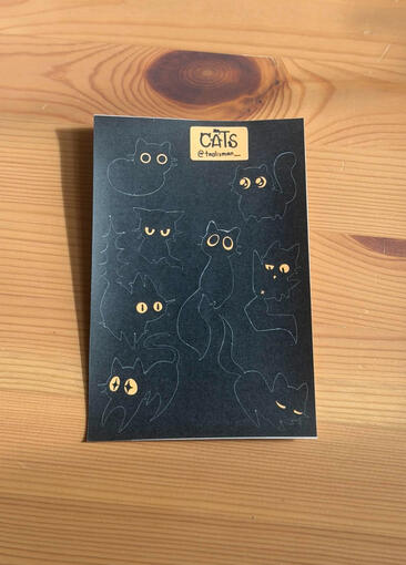 Void Cat Sticker Sheet